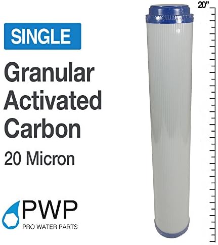 Granular Activated Carbon GAC Filter Cartridge 2.5 X 20 in 20 Micron