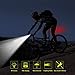 Cycloving Super Bright LED Bike Lights. Cycling Water Resistant Bicycle Headlight and Tail Light