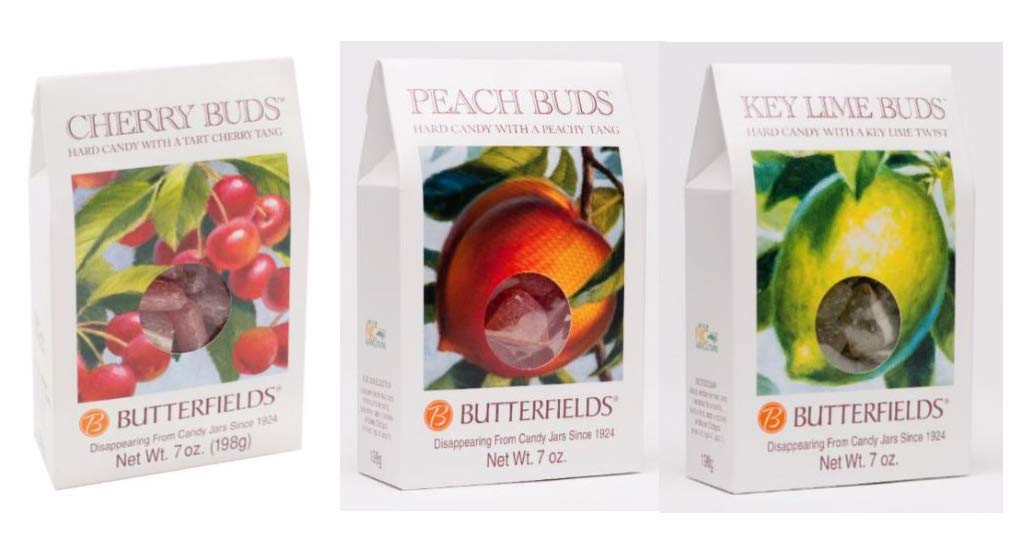 Buy Butterfields Gourmet Hard Candy Gourmet, OldFashioned Favorites Peach, Cherry, Key Lime