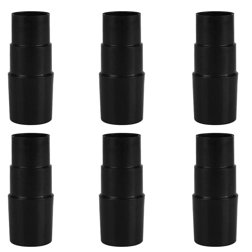 Hemobllo Vacuum Hose Adapter Kit Compatible with Common Models Vacuum Cleaner Plastic Vacuum Cleaner Adaptor Attachment Convertor 6pcs