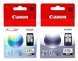 Canon PG-210XL /CL-211XL Color Ink Cartridge Combo Pack-Black