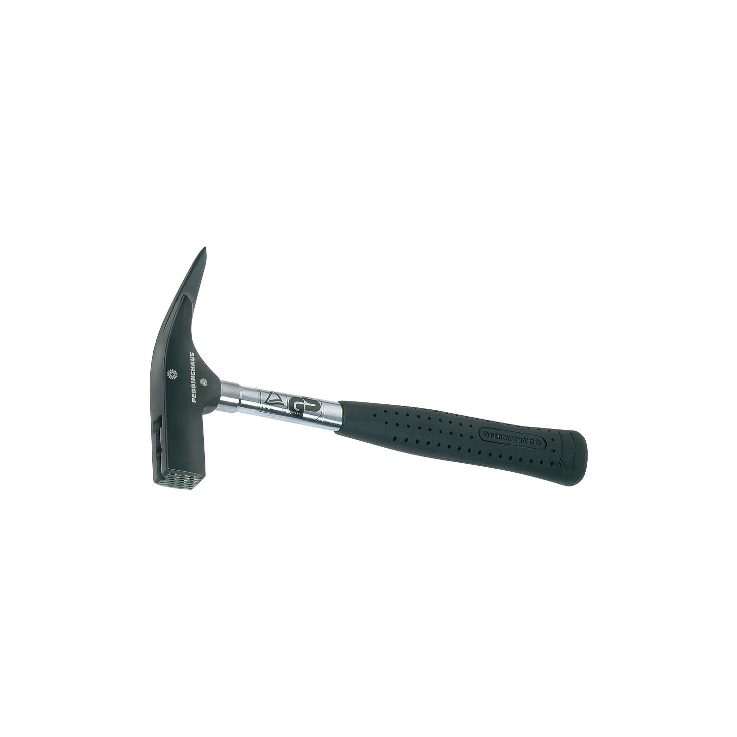 PEDDINGHAUS Lattenhammer Stahrohrstiel with Magnetic Nail Holder with weight 600 g
