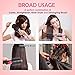 Hair Dryer Brush and Hot Air Brush, Bvser Air Hair Brush 3 in 1 Electric One Step Hair Dryer Volumizer with Negative Ion Curling Dryer Brush Styler, Hair Straightening Brush, Rotating Blow Dryer Brushthumb 4