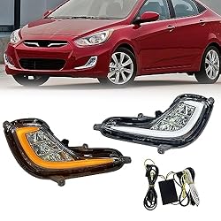 Fit For 2012-2017 Hyundai Accent Fog Lights with