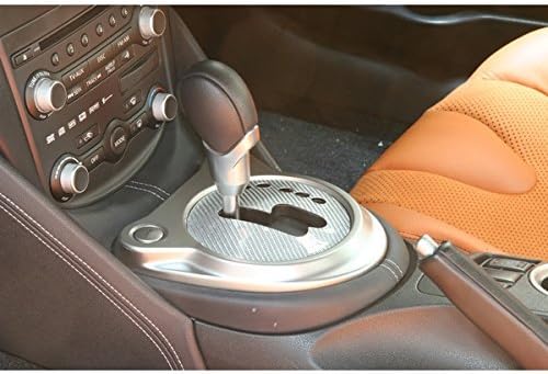 Amazon Z34 フェアレディz Atシフトゲートパネル シルバーカーボン製 車 バイク 車 バイク
