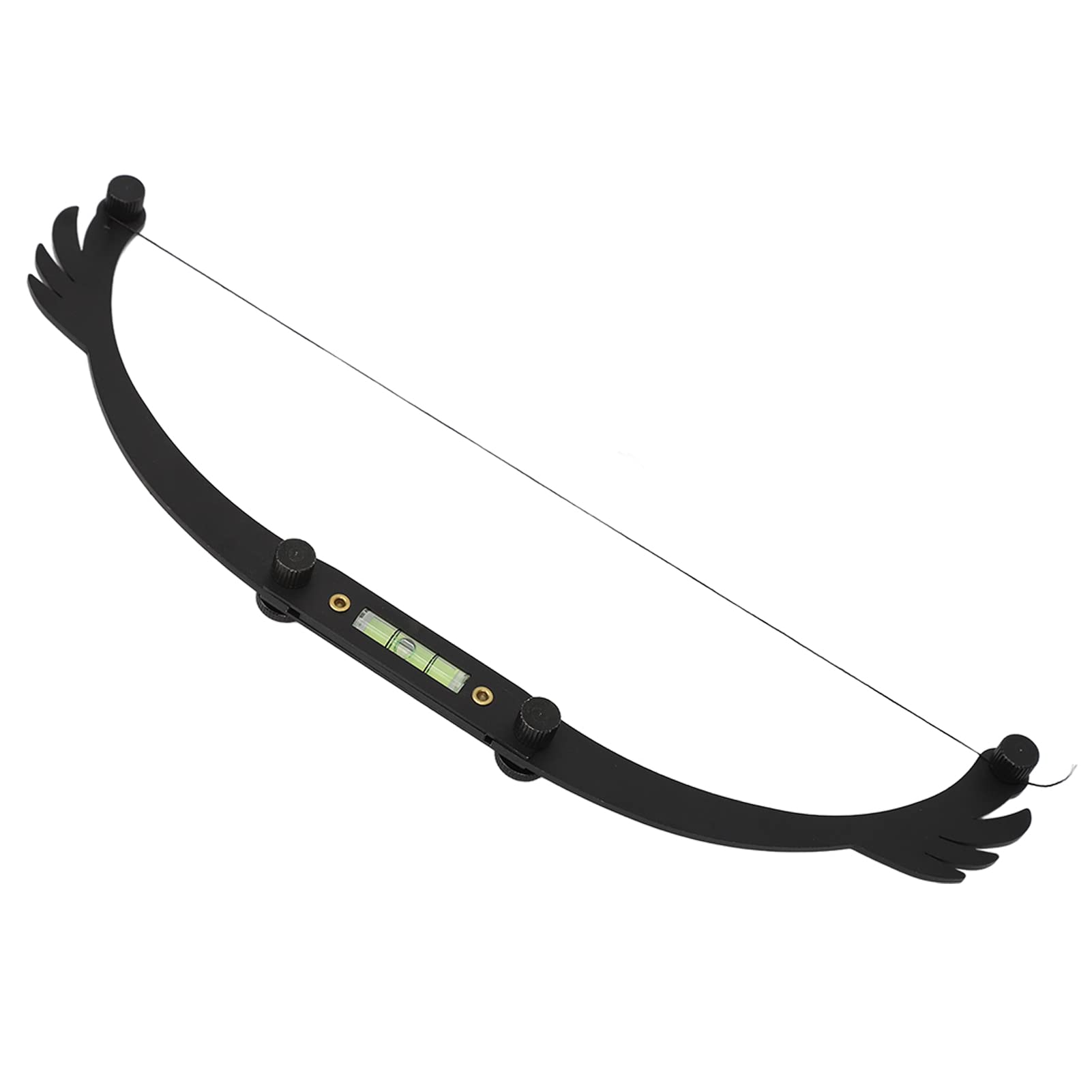 Eyebrow Line Marker Ruler Set, Foldable Brow Mapping String Tool Thread Microblading Line Marker Measuring Ruler Kit (Black)