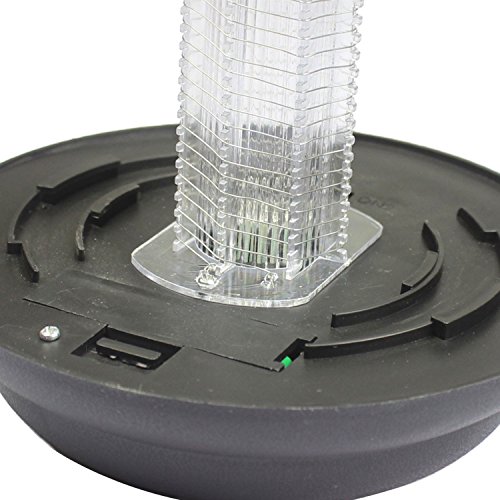 JMEXSUSS Garden Stake Repellent Light Outdoor Flying Insect Mosquito Killer Solar Powered Led Bug Zapper Lamp for Farm, Garden, Patio, Outdoor Ground (01)