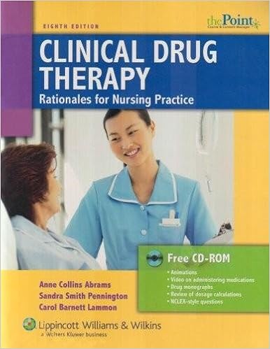 Clinical Drug Therapy Rationales For Nursing Practice 8th - 