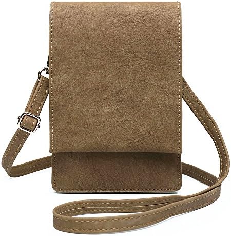 Shomico Women Small Crossbody Purse Cell Phone Pouch Wallet Shoulder Bag For 6 Inches
