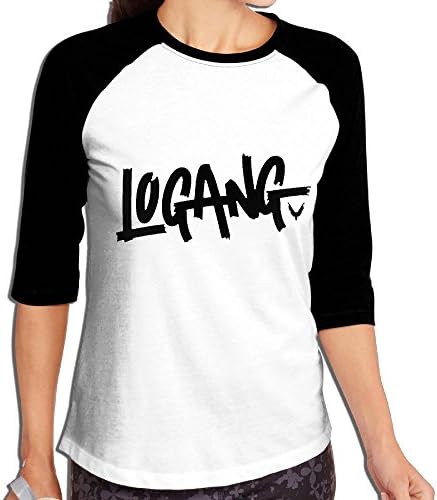 Alility Shirt Savage Parrot Logo Logan Paul Logang 3/4 Sleeve Crew Neck Baseball Tshirt Graphic Cloth For Girls