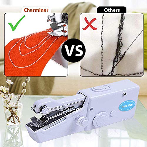 Handheld Sewing Machine Portable Electric Cordless Sewing Machine is Easy to Carry - Can Quickly Repair Clothes Convenient for Daily Life