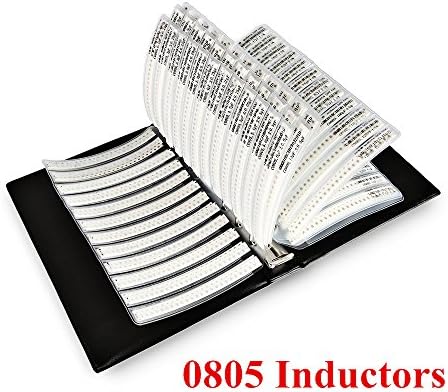 OneBelief [0805] Inductor (1NH-100UF) Assorted Folder 47 Value SMD Chip Sample Book [2350 PCS]