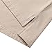 MrWonder Men's Casual Linen and Cotton V Neck Long Sleeve Henley T-Shirts