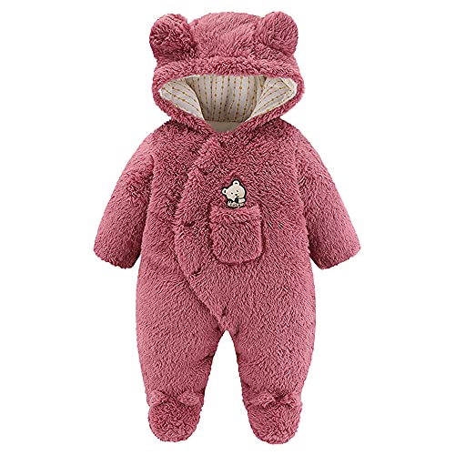 Baby Newborn Snowsuit Onesie Winter Coat Romper for Infant Cartoon