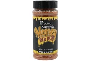 recteq Rossarooski's Honey Rib BBQ Rub | BBQ Rubs & Spices for Smoking and Grilling | Sweet n' Spicy Seasoning for Perfect Ribs