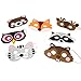 Lilly and the Bee Novelties Forest Friends Felt Animal Mask 7 Piece Party Pack