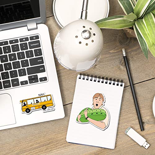 50 Pack Cute Nature VSCO Stickers for Water Bottles Laptops - Aesthetic Positive Lovely Trendy Waterproof Vinyl Sticker for Hydro Flasks Mirrors - Yellow Scrapbook Decals for Teens, Girls, Feminists