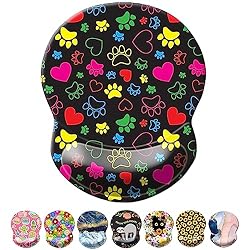 Mouse Pad with Wrist Support, Non Slip Mousepad