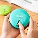 Pill Organizer Portable BPA-Free Pill Case with 360 Degree Rotation 7 Compartments Week Marks Pill Container Blue By iYaYoo
