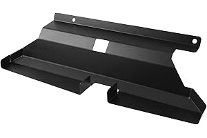 Bevinsee Cold Aire Intake Scoop Compatible with E46 320i 323i 325i 328i 330i M52TU M54 Engine Black Aluminum