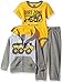 John Deere Baby Boys' 3 Piece Jacket Bodysuit Pant Set, Grey, 3-6 Months