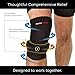 Copper Knee Sleeve and Patellar Knee Brace Combo. Compression Knee support/Patella Strap for patella tendonitis, runners or jumpers knee