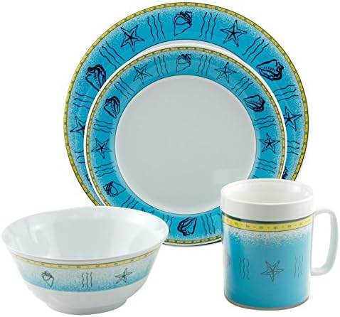 Galleyware Offshore 正規品新品未使用品 24 Pieceメラミン食器セット滑り止め Galleyware Offshore 正規品新品未使用品 24 Pieceメラミン食器セット滑り止め