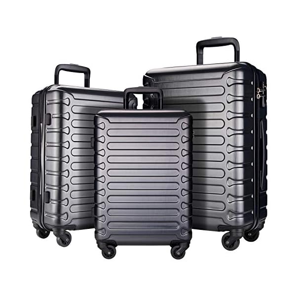 showkoo 3 piece luggage set