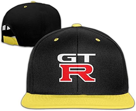 Kualday Kid's GT R Nissan Logo Plain Adjustable Snapback Hats Caps