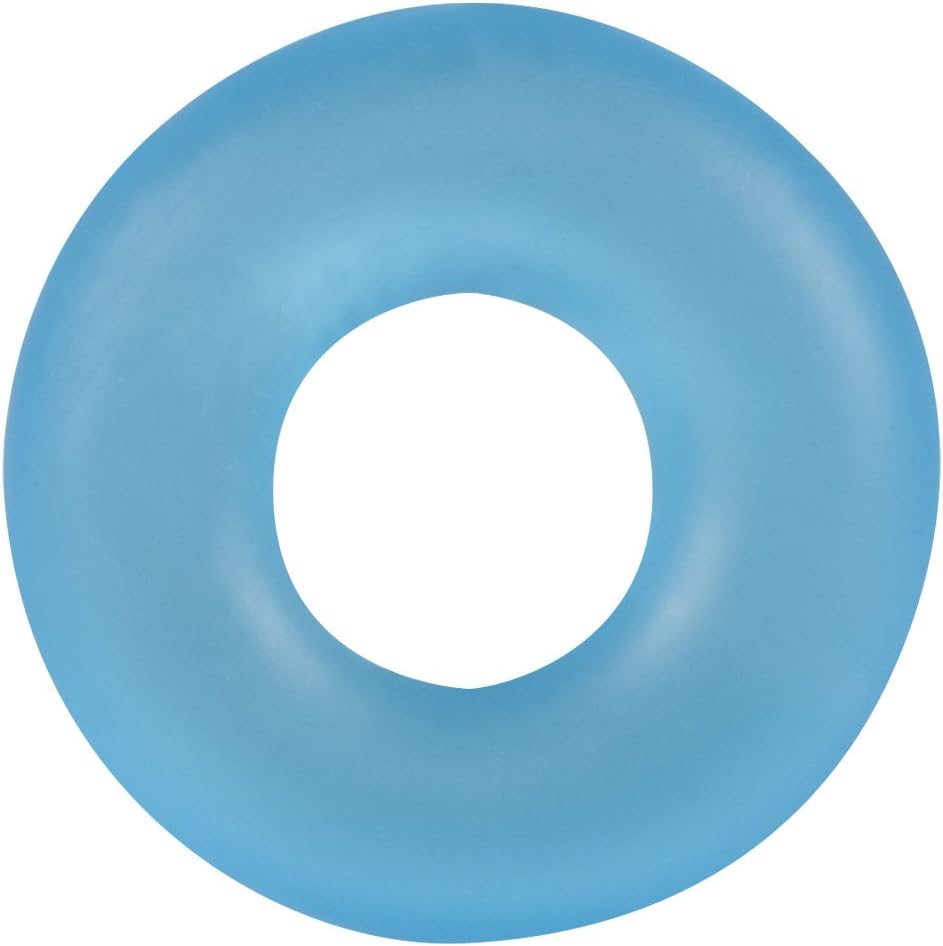 You2Toys Blue Frosted Stretchy Cock Ring