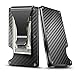 Minimalist Carbon Fiber Wallet, Slim & RFID Blocking Front Pocket Wallet for Men And Women