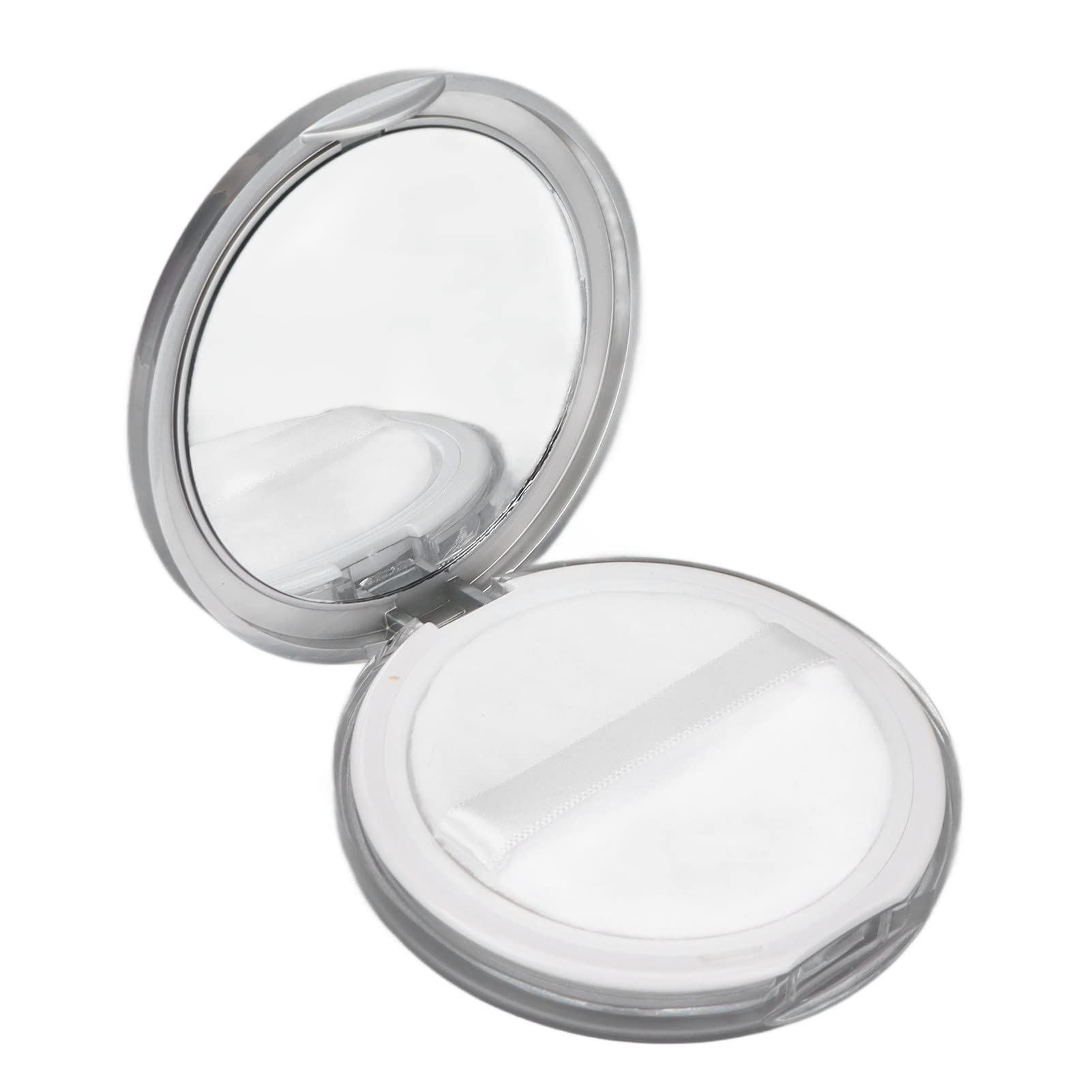 3g Empty Powder Container With Puff, Loose Powder Case Refillable Loose Powder Box Portable Makeup Setting Powder Blush Case Container