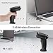 TaoTronics Wireless Barcode Scanner, Portable 2.4GHz Cordless Handheld Bar Code Reader with USB Receiver, Kit 32-Bit Decoder, Anti-Interference, Mobile Moveable, Optical Laser, Short Range