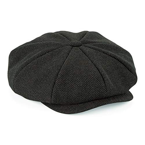ASVP Shop Newsboy Cap - Flat Cap - Baker Boy Hat - Gatsby Men's Hat - Peaky B Shelby Cap