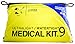 Adventure Medical Kits Ultralight & Watertight Medical Kit .9 - Waterproof Multi-Sport First Aid Kit - Lightweight Medical Kit Includes Bandages, Moleskin, Medication & More