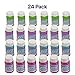 Kicko Happy Birthday Bubbles Assorted Color Mini 1 Oz Bubble Bottles 24 Pack - for Children, Parties, Party Favors, Games, Fun, Play, and Celebrations