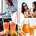 Reusable Metal Collapsible Portable Straw - Travel Stainless Steel Foldable Drinking Straw with Silicone Case & Cleaning Brush, 4 Packs (Pink Gray Blue Green)...
