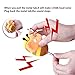 Bear Gentleman 130 Db Personal Alarm, Mini Bee SOS Panic Alarms for Women,Kids,Elder.Smart Positions Apps with Pin Anti Lost Design