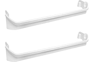 M MOTICO 240534901 Door Shelf Rack Bar （2PACK）Compatible with frigidaire or kenmore Refrigerator Replacement Shelves Door Retainer frigidaire Door Shelf Replacement-240534901,AP3214630,948954,AH734935,PS734935