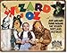 Wizard of Oz 70th Anniversary Retro Distressed Tin Sign (1562) , 16x12
