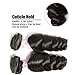 Beauty Forever Hair Brazilian Virgin Hair Loose Wave Weft 3bundles 100% Unprocessed Human Virgin Remy Hair Extensions Natural Color 95-100g/pc (16 18 20)