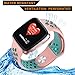 DEKER Bands Compatible with Fitbit Versa/Versa Lite/SE Smartwatch Bands, Breathable Soft Silicone Adjustable Replacement Bracelet Strap Wristbands (Small 5.5-6.7