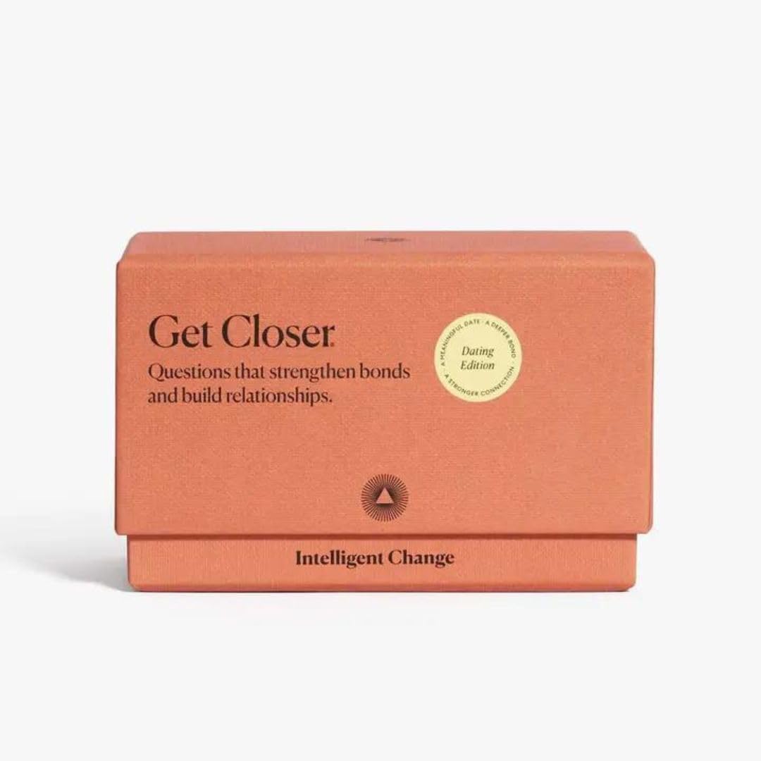 Intelligent Change Get Closer - Dating Edition Conversation Starters and Bonding Activities - Question and Answer Game - Fun Card Game (Dating Edition) โ image 1