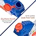 Liberty Imports Max Burst Super Water Gun High Capacity 600ml Power Soaker Blaster - Kids Toy Swimming Pool Beach Sand Water Fighting (2 Pack)
