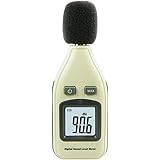 Decibel Meter,Noise Meter / Sound Level Meter Tester Range 30-130dB (A) with LCD Display ( Batteries included )