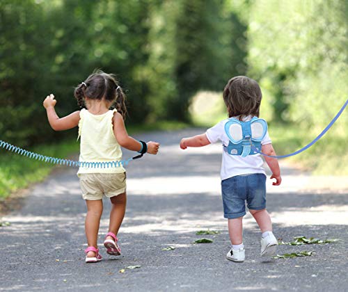 image for Idefair Kids Leash and Wrist Link Set, Toddler Anti Lost Safety Harnes