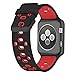 Band for Apple Watch 42mm, Alritz Silicone Sport Straps Replacement Wristband Bracelet for Apple Watch Series 3 / Series 2 / Series 1 / Nike+, Free Protective Case Included