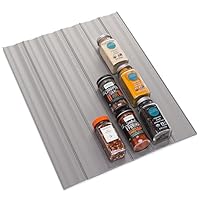 YouCopia SpiceLiner Spice Rack Drawer Organizer (Universal Fit 6-Pack ), 24-Bottle