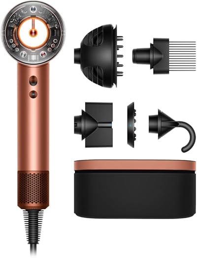 Dyson Supersonic Nural Hair Dryer - Auto Adapts Shine, 5 Attachments
