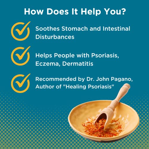 Baar Products American Saffron Herbal Tea Digestive Aid